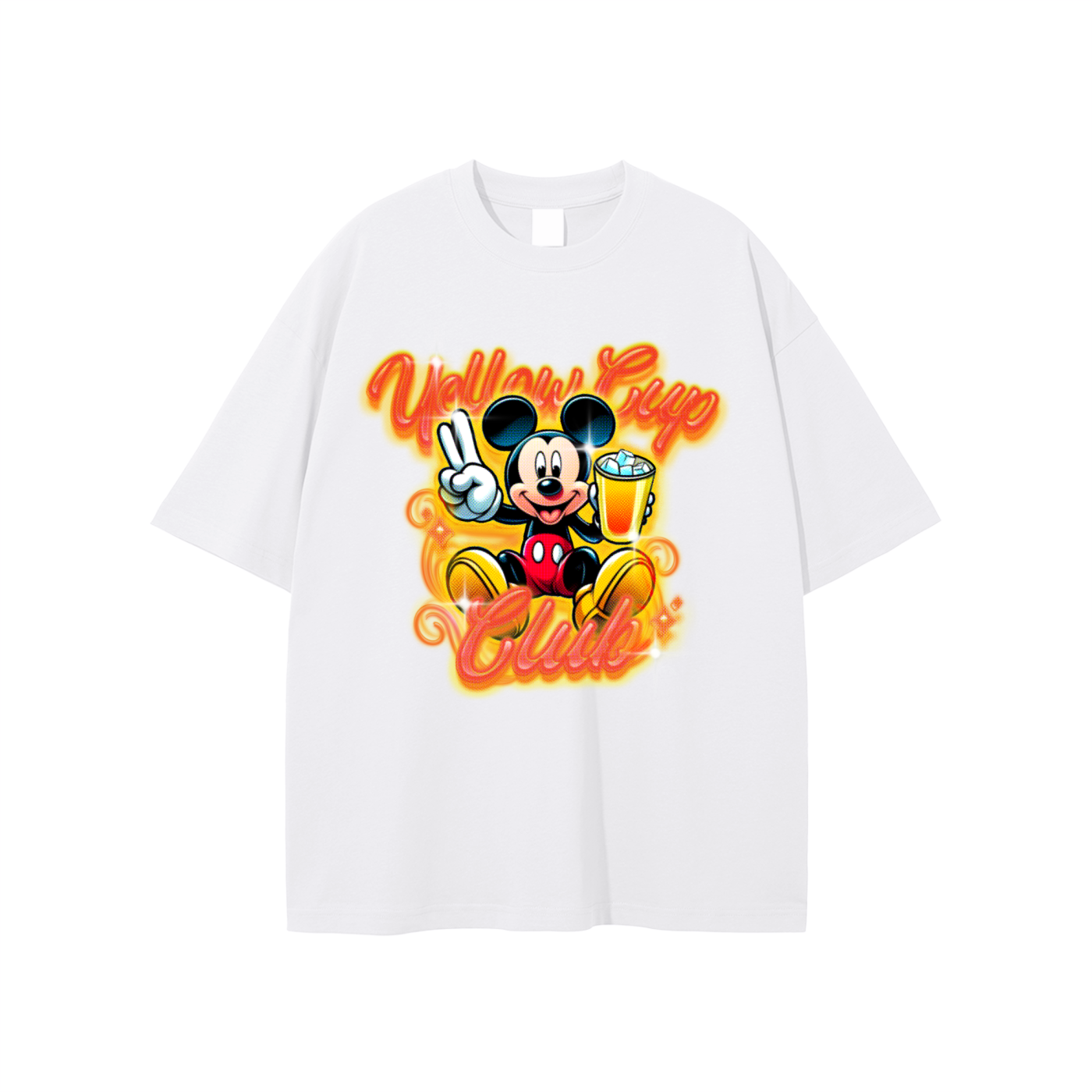 YELLOW CUP CLUB TEE